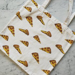 Pizza tote bag